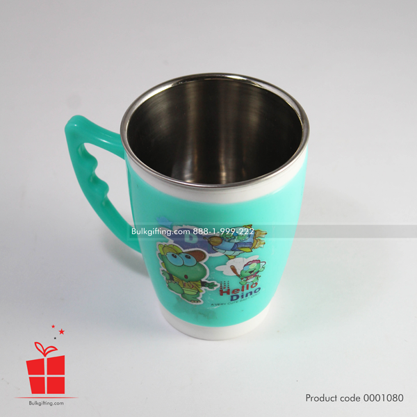 steel coffee mug